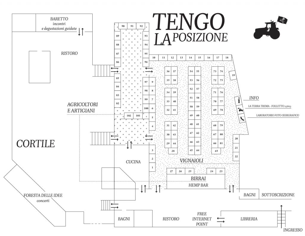 La mappa de La Terra Trema al Leoncavallo