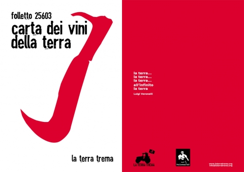 Cover della Carta dei Vini della Terra 2011 - Folletto 25603