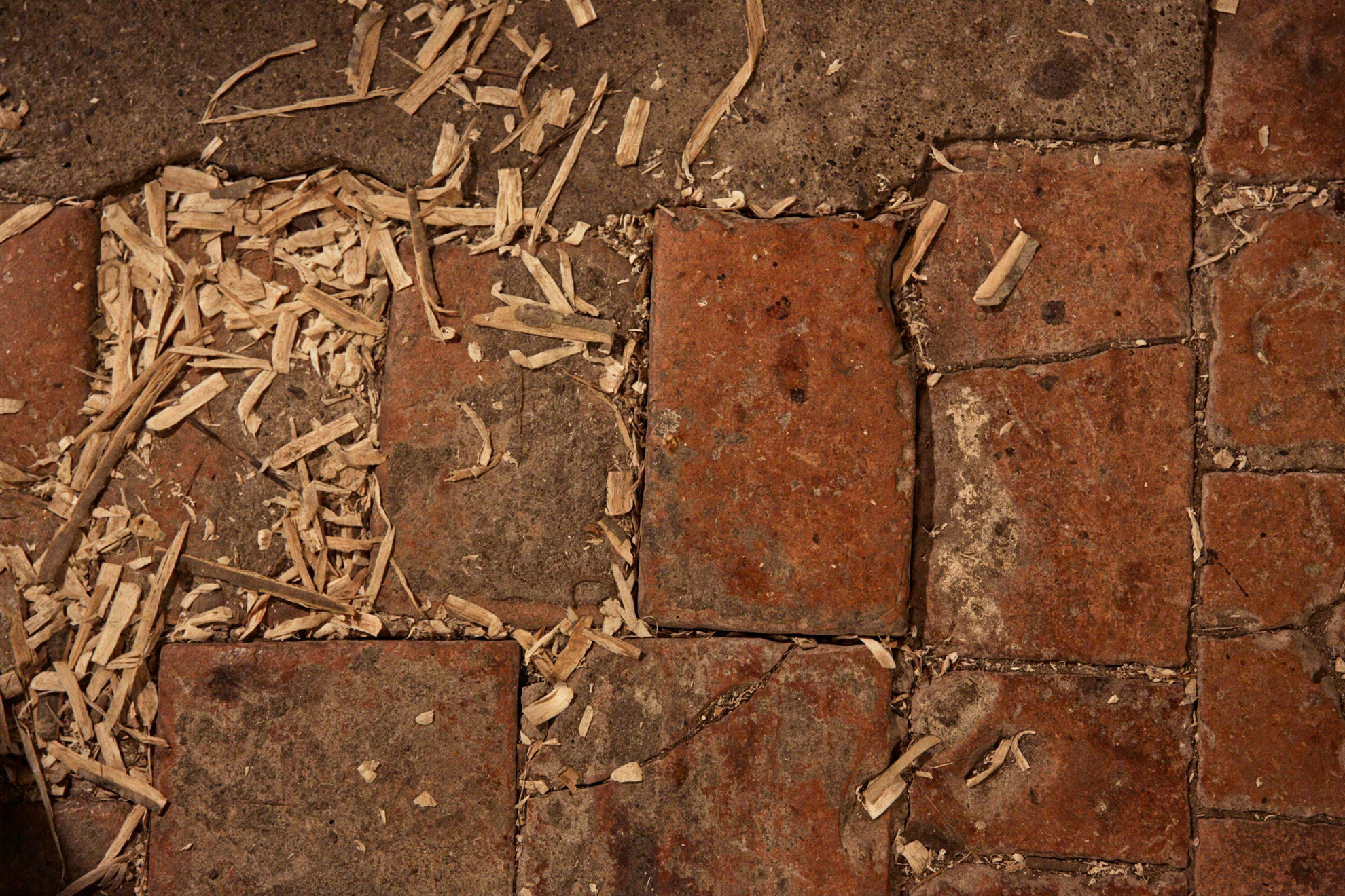 pavimento trucioli legno